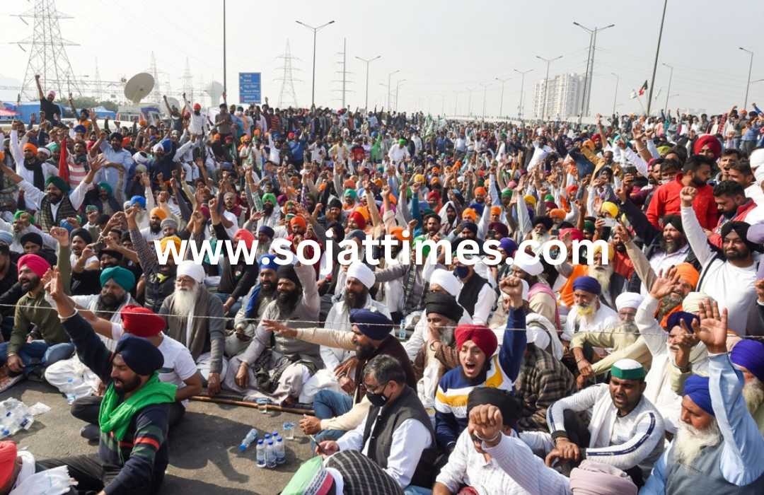 farmer protest in delhi