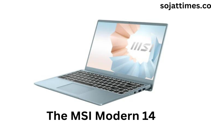 msi modern 14 leptop