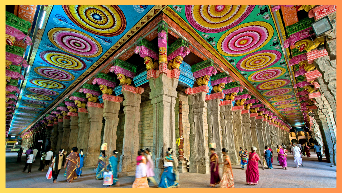 Meenakshi temple madurai ,tamilnadu