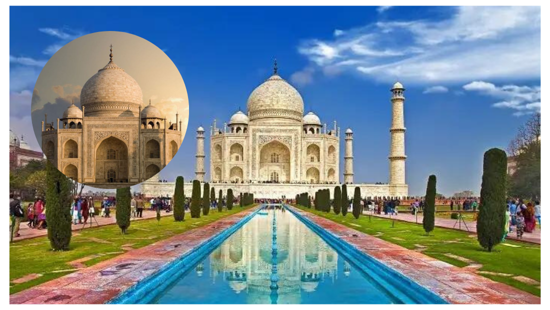 taj mahal,india 