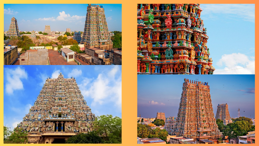 Meenakshi temple madurai ,tamilnadu