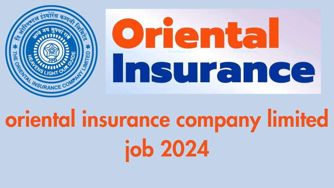 oriental insurance company limited job 2024